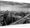 Runa Art Wandbilder Berlin Bild XXL Wohnzimmer Büro Schwarz Weiss Skyline 120 x 80 cm 3 Teilig 605131c