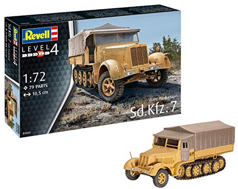 Revell 03263 Modellbausatz Sd.Kfz. 7