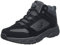 Skechers Herren Oak Canyon Ironhide trekking shoes,hiking boots, Black Suede Mesh Pu Charcoal Trim, 45 EU