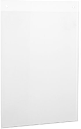 DIN A5 Werbedisplay/Preisschildhalter/Türschild/Info-Tafel im Hochformat aus original PLEXIGLAS