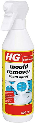 HG - Confezione da 3 spray per rimozione muffa, colore: nero