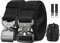 BESTKEE 2er Herren Taktischer Gürtel, 3.8cm Gürtel Herren, Militär Wandern Arbeitgürtel mit Schnellverschluss-Metallschnalle, Geschenk mit taktischem Molle-Beutel