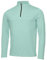 Calvin Klein Mens Harlem 1/4 Zip Pullover - Sage - M