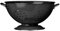 Acense Stainless Steel Colander 24cm Coloured (Black)