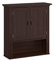 RiverRidge Hayward Wandschrank, zweitürig, Holzmaserung Hängeschrank, Holzwerkstoff, Dunkles Furnier, No Size