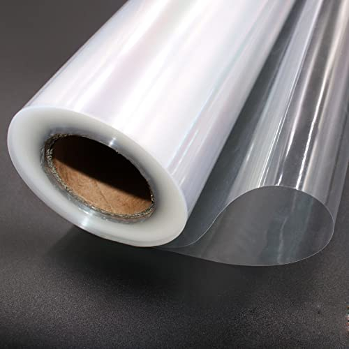 80CM x 100M Klare Cellophan Rolle Großes Geschenkfolie Hochzeit 2.5 Mil Zellophan Klarsichtfolien Taschen Verpackungspapier Weihnachten Blumen Geschenkkörbe (80cm Hälfte Gefaltet Auf 40 cm)