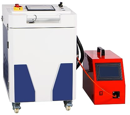 MCWlaser 1000W Handheld Laser Schweißgerät Laser Welding Machine Kontinuierliche Faserlaser Schweißer mit Auto Draht Feeder und Kühlsystem für Metallschweißen