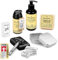 Störtebekker® Premium Shower & Shave Essential Set - Rasierset & Duschset für Herren - mit Rasierhobel (Silber/Schwarz), Rasiergel, After Shave Balm, Alaunstein, festem Shampoo & Alu Seifendose