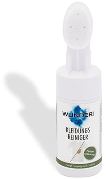 WunderRein Textilreiniger, Kleidungsreiniger mit Flecken- Bürste, für Polstermöbel, Teppiche, Vorhänge (1 x 100ml)