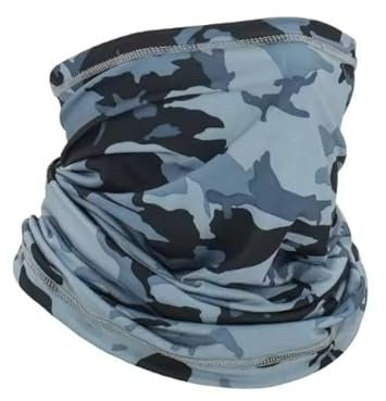 ABTAA Elastische Kopftücher, Multifunktionstuch, Bandana, winddicht, atmungsaktiv, UV-Schutz, Schlauchschal für Radfahren, Wandern, Armeegrün, Schwarz, Einheitsgröße