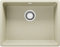 Fregadero bajo Encimera Beige 56x44cm, 1 Seno + Sifón, Granito al mueble 60cm - Venecia Easy de Primagran