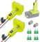 Vibit 2 Pack Power Wheel Adapter for Ryobi 18 V Battery with Switch, DC Power Adapter, Battery Adapter for RC Car Truck DIY & Robotics, Battery Conversion with Fuse Switch 12 AWG Wires & Wire Terminal