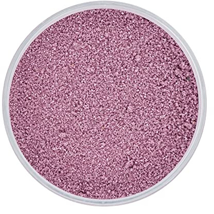 moorg Lila Farbsand für Dekorationen 370 g, Farbiger Sand für Glasvasen, Sandritus, dünn 0,2-0,6 mm, ideal für Ihre Dekorationsideen