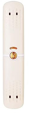 Augenblick Fruit Knife, Small Portable Paring Knife & Peeler with Cover for Travel Camping - White