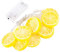 Yallmie 1.5m Zitronen Lichterkette, 10er LED Lichterkette Zitronenscheiben Batteriebetrieben Warm Gefälschte Zitronenlicht, Led kette Außen Outdoor für Garten, Terrasse, Schlafzimmer, Party (Lemon)
