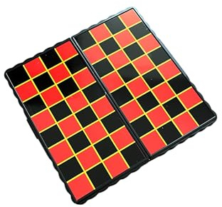 Magnetische Reisespiele, Mini, Damen, Parchi, Schach, drei in Streifen, Halma, 13 x 7 cm (Damen)