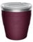 KeepCup Thermal - Vacuum Insulated Stainless Steel, QuickSip Reusable Coffee Cup with Splashproof Sipper Lid - Extra Small XS 6oz/180ml - Merlot