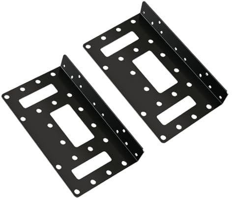 ZEPFJHE Steel Drive Cage 2.5inch 3.5inch Hard Disk High Capacity Internal Mounting Expansion Bracket For Gaming Video Data Storage