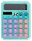 Legami - Calcolatrice da Tavolo Calcoolator, Tema Panda, Calcolatrice Solare a Doppia Alimentazione, a Batteria AAA (non inclusa) o a Energia Solare, 15.8 x 12 x 2.8 cm