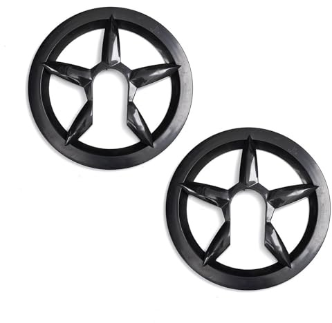 MURYE 2 Stück Mountainbike-Kettenschutz, Fahrrad-Kettenradschutzhüllen, 5-Loch-Fahrrad-Kettenradschutz, Fahrrad-Kettenblattschutz