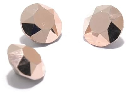 pewterhooter 12pcs 1088 Austrian Chaton Stones SS39 Rose Gold | Swarovski Crystals
