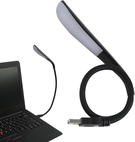 2pcs USB Anschluss Leselampe,flexible Leselampe Mini-USB-Licht für Laptop,USB Schwanenhals Lampe,usb led lampe laptop 14-LED-Perlen, usb licht für PC, Laptop-Tastatur, 3-stufig einstellbare Helligkeit