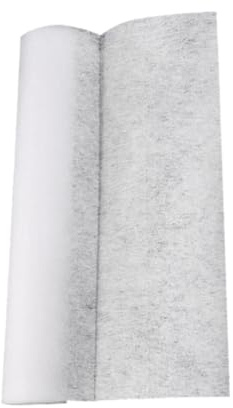 STAHAD Papier Absorbant pour Hotte Aspirante 10 Mètres, Papier Filtre Oléofuge Non Tissé Ignifugé, Compatible Hottes Cuisine Domestiques et Professionnelles, Protection Anti-huile