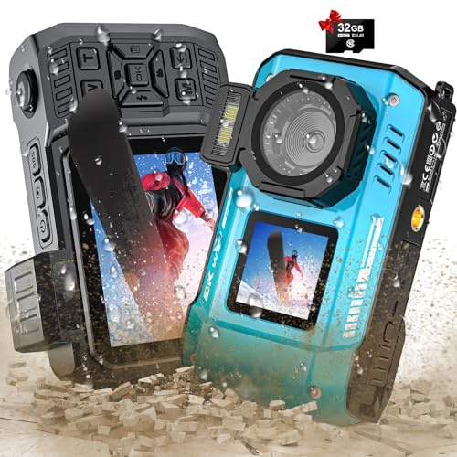 Yixinxin Unterwasserkamera, 8K 70MP 33FT WiFi wasserdichte Digitalkamera | Selfie mit zwei Bildschirmen Autofokus 2500mAh Batterie, 18X Digitalzoom Unterwasserkamera für Schnorcheln mit 32GB Karte