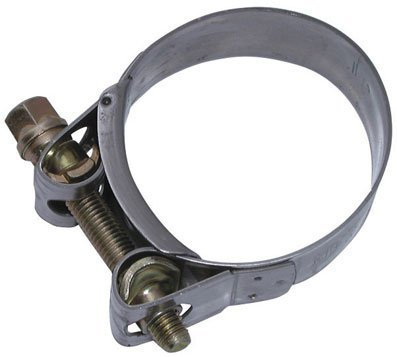 MIKALOR - 43-47MM MIKALOR CLAMP ST/ST&STEEL W2 - Supra W2 430 Stainless Steel with Steel Screw (Hose Clamps)