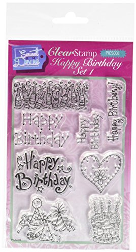Lindsay Mason Designs A6 Happy Birthday Set 1 Clear Stamp