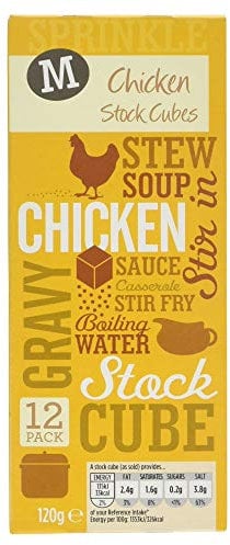 Morrisons Chicken Stock Cubes 120g
