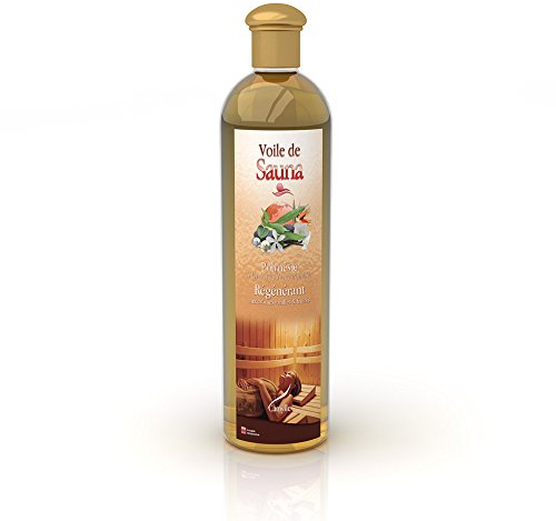 Camylle - Sauna Fragrance Polynésie - A base di oli essenziali puri e naturali per sauna - Rigenerante con aromi di vaniglia e frutta - 500ml