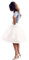 Babyonlinedress Femme Jupon Rétro Style année 50 Vintage en Tulle Audrey Hepburn Rockabilly Petticoat Tutu-18 Couleurs, Blanc, Taille unique