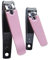 Healifty Nail Clippers, Toenail and Fingernail Clippers, Sharp, Cutting Edges for Thick Nails, with Silicone Cover, Trimmer Set for Men & Women 2pcs