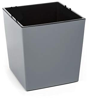 Pot de fleurs en plastique Yucca 300x300 mm, gris