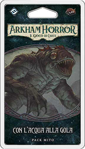 Asmodee - Arkham Horror Das Kartenspiel: Mit Wasser an der Schlucht - Erweiterung Kartenspiel, Ausgabe auf Italienisch