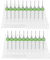Micro Foret Spiral, 20 Pièces 0.8mm Alliage d'Acier au Tungstène Circuit Imprimé Micro Twists Ensemble d'Outils de Poinçonnage Vertical
