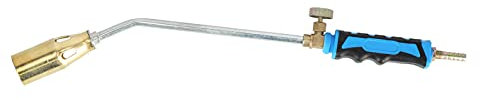 Agatige Tête de Torche de soudage, Flamme réglable de Chalumeau de soudage d'allumage de Pistolet de Chauffage de soudage Industriel pour Le gaz Domestique(Single Switch)