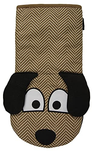 Bomblighters Dog Mitt Oven Glove- animal novelty oven mitt pot holder gift idea for him her kitchen, Multicolor, One Size