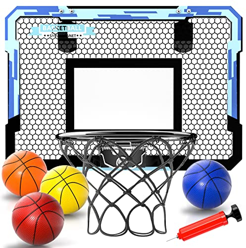 Basketballkorb Indoor für Kinder 16,5 x 12,5 - Mini-Basketballkorb Perfekt für einen Basketballliebhaber als Geschenk