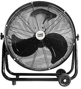 FABRILAMP Ventilador Industrial Poniente 180w Negro 64d 3 Velocidades 67,5x75x41 Cm Orientable