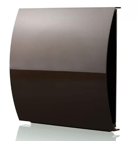 Brown 150mm 6 Inch External Wall Wind Sound Baffle Vent Cover Grille for Tumble Dryer Exterior Ducting Draft Excluding Air Ventilation for Extractor Fans Heat Recovery Systems