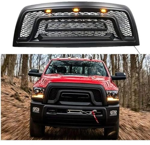 IBALZI Auto Front Kühlergrille, für Dodge Ram 1500 2009 2010 2011 2012 Bumper Radiator Grilles Center Stoßstange Mesh Racing Grille Body Styling Zubehör