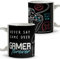 LolaPix Tasse de jeu. Mugs originaux à offrir. Mug personnalisé. Mug en céramique 330 ml. Cadeaux pour le jeu. Accessoires de jeux. Mug Mando play. Mug Playstation