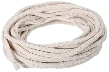 Drôle de soldat de l'armée verte Brûleur à mèche en coton rond 2/3/4/5/6/8 mm compatible avec lampe à alcool, torche, bouteille de vin, produit 5 m Soldats de l'armée verte(2mm)