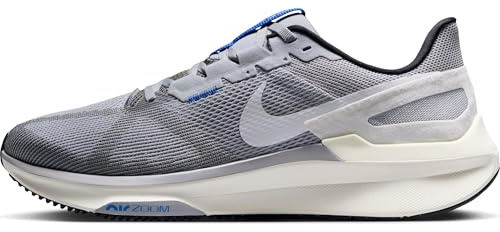 Nike Men's Structure 25 Straßenlaufschuh für Herren Road Running Shoe, Smoke Grey White Wolf Grey Sail, 12 UK