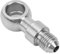 Adattatore per Banjo AN 4 in Acciaio Inossidabile, Raccordo per Bulloni Banjo M12, Raccordo per Tubo Flessibile, Adattatore per Banjo AN 4, Pratico Accessorio di Montaggio Adatto