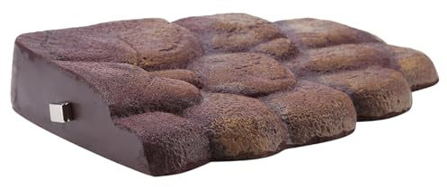 Phefop Reptilien-Schwimminsel, Magnet, Harz, Schildkröten-Sonnenplattform, Sonnenbaden, Schildkröten-Schwimminsel, für Reptilien und Wasserreptilien, Aquarium, Aquarium-Dekoration