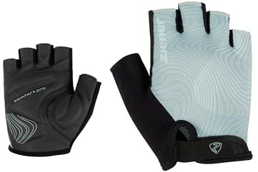 Ziener Damen CLENI Fahrrad-/Mountainbike-/Radsport-Handschuhe | Kurzfinger - atmungsaktiv/dämpfend, Green Frost, 7
