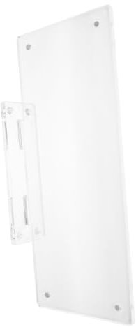 BCOATH Acryl Türschild Austauschbare Namensplatte für Wand Transparent zu Installieren für Besprechungsräume Verwaltungsbüros